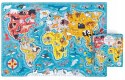 Puzzle Puzzlove Czuczu Zwierzęta Mapa Świata 60 el