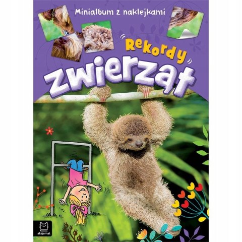 Rekordy zwierząt Minialbum z naklejkami Naklejki