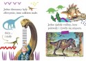 Wyrazy zdania do nauki czytania Dinozaury