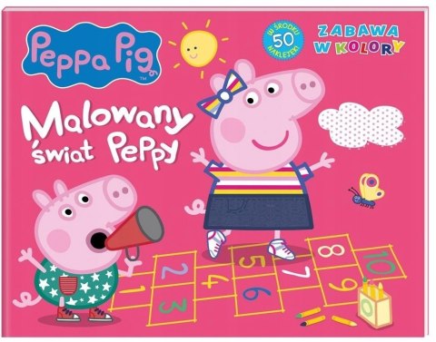 Zabawa w kolory Świnka Peppa Malowany Świat