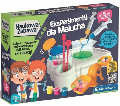 Eksperymenty dla Malucha 50713 Clementoni