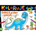 Koloruję dinozaury i smoki, Kolorowanka Aksjomat