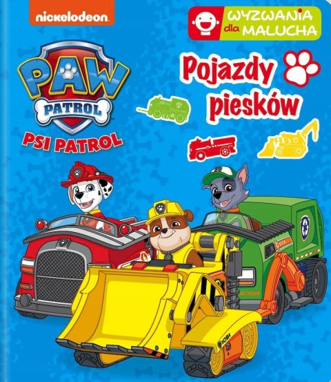 Psi Patrol Pojazdy Piesków! Wyzwania dla malucha