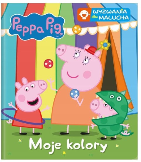 Świnka Peppa Moje kolory Wyzwania dla malucha