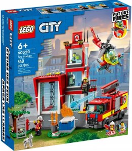 Klocki Lego City 60320 Remiza strażacka 5+