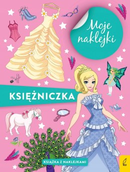 Moje naklejki Księżniczka Książka z naklejkami