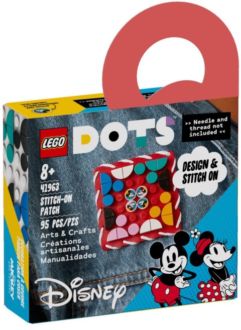 Lego 41963 DOTS Myszka Miki i Minnie naszywka