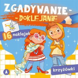 Zgadywanie doklejanie Krzyżówki Naklejki