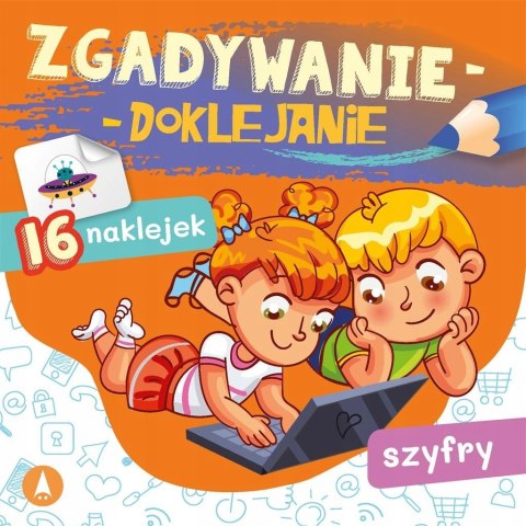 Zgadywanie doklejanie Szyfry Naklejki