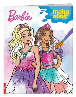 Maluj wodą Barbie 4 Maluj Wodą Wodna Kolorowanka