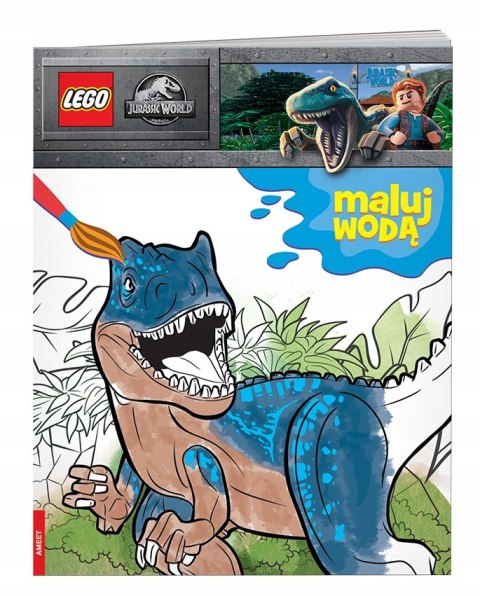 Maluj wodą LEGO Jurassic World Wodna Kolorowanka