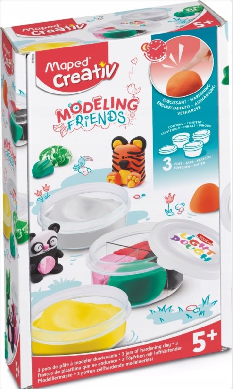 Maped Creativ masa plastyczna Friends 2x18g 1x31g