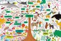 Książka i puzzle 300 elementów Drzewo Życia Foksal