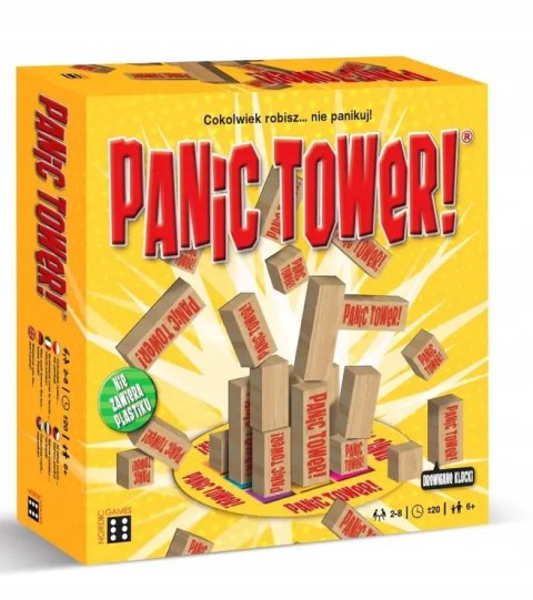 Panic Tower Drewniana gra Towarzyska