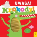 Uwaga, Krokodyl Książeczka Sensoryczna Dotykowa