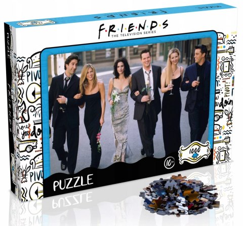 Puzzle 1000 Friends Przyjaciele Bankiet
