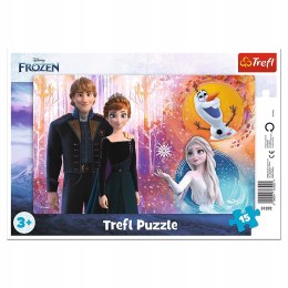 Puzzle Ramkowe 15 Trefl 31392 Frozen 2 Kraina Lodu