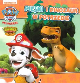 Książeczka Psi Patrol 42 Pieski i dinozaur Dino