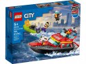 Lego City 60373 Łódź strażacka Klocki