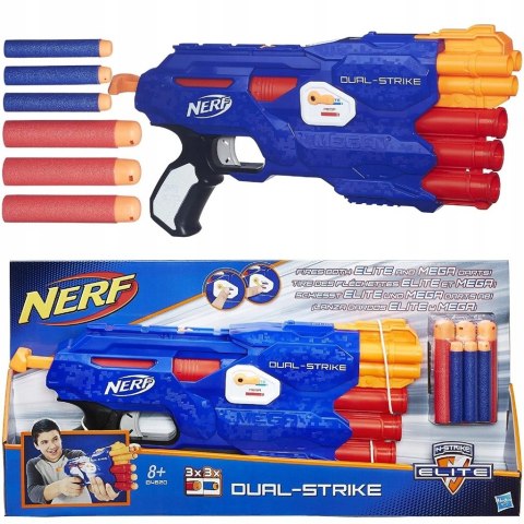 NERF N-Strike Elite B4620 Pistolet Dual-Strike