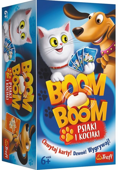 Gra Rodzinna Boom Boom Psiaki i kociaki Trefl