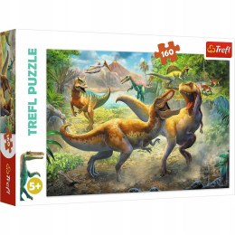 Puzzle 160 Walczące Dinozaury 15360 Trefl