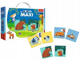 Memos Maxi Zwierzęta i ich dzieci Trefl Memory 2+