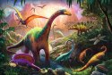Puzzle 100 Świat Dinozaurów 16277 Dinozaury Trefl
