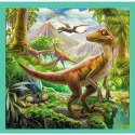 Puzzle 3w1 Niezwykły Świat Dinozaurów 34837 Trefl
