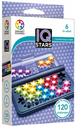 Gra Logiczna Smart Games IQ Gwiazdki Stars 6+