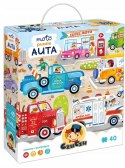 CzuCzu Moto puzzle Auta 3+ 40 elementów Czu czu