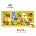 Puzzle Miau Kotki CzuCzu 40 elementów 3+ Czu Czu