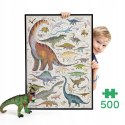 Puzzlove CzuCzu Dinozaury 500 el. Puzzle rodzinne