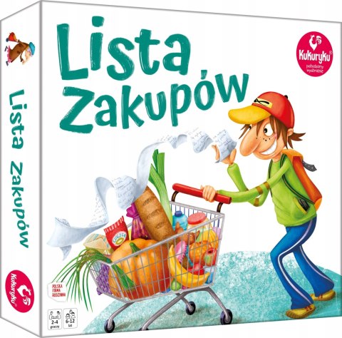 Gra Planszowa Edukacyjna Lista Zakupów Kukuryku