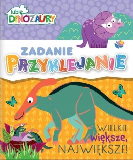 Lubię Dinozaury 2 Zadanie Przyklejanie Naklejki