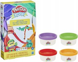 Play-Doh Elastix Zestaw 4 kolorów E6967 Ciastolina