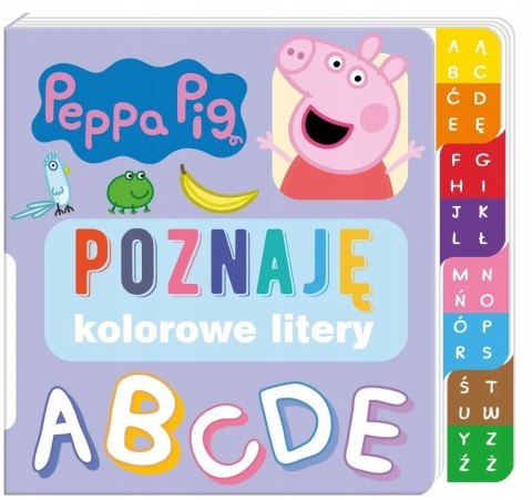 Świnka Peppa Poznaję Kolorowe Litery