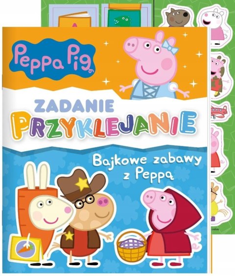 Świnka Peppa Zadanie Przyklejanie 4 Bajkowe