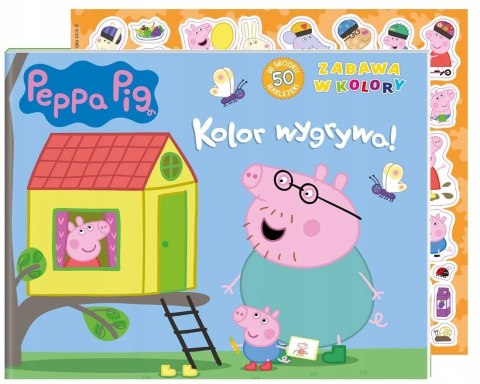 Zabawa w kolory Świnka Peppa Kolor Wygrywa