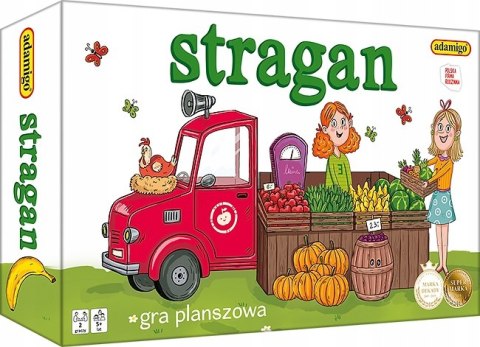 Gra Planszowa Stragan Edukacyjna Adamigo 5+