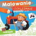 Malowanie doklejanie Pojazdy na Wsi Kolorowanka