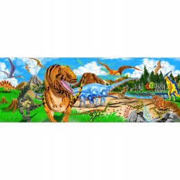 Puzzle Podłogowe Dinozaury 48 el. Melissa XXL