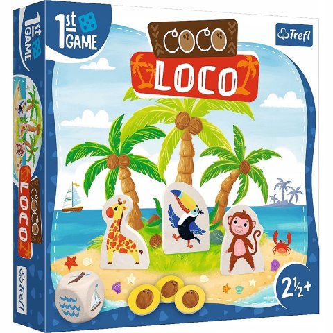 Trefl Coco Loco Pierwsza gra planszowa 2.5 +