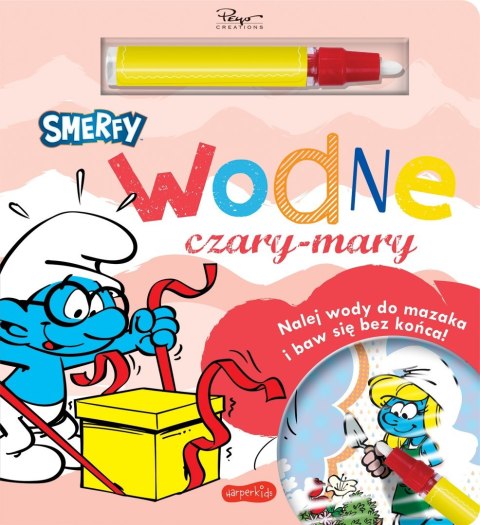 Smerfy Wodne czary-mary + Pisak Wodna Kolorowanka