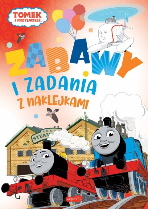 Tomek i przyjaciele Zabawy i zadania z naklejkami