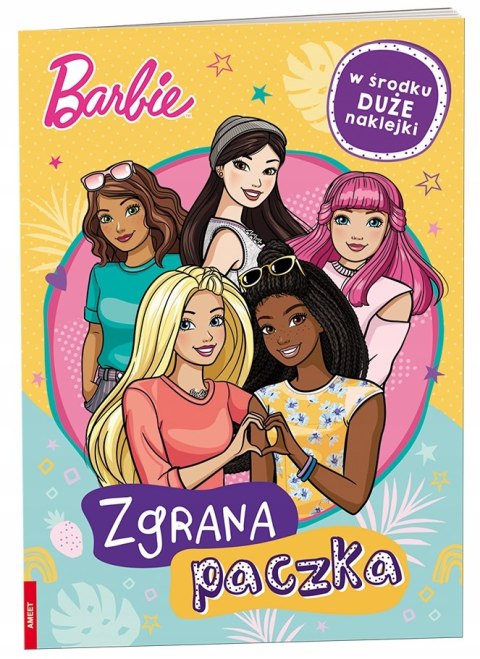 Barbie zgrana paczka duże Naklejki Zadania