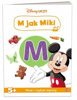 Disney Uczy M Jak Miki 5+ Wyrazy z Naklejkami