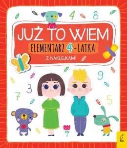 Już to Wiem Elementarz 4-latka z naklejkami