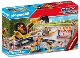 Klocki Playmobil City Action 71045 Roboty drogowe