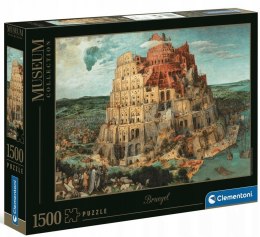 Puzzle 1500 Museum Wieża Babel 31691 Clementoni